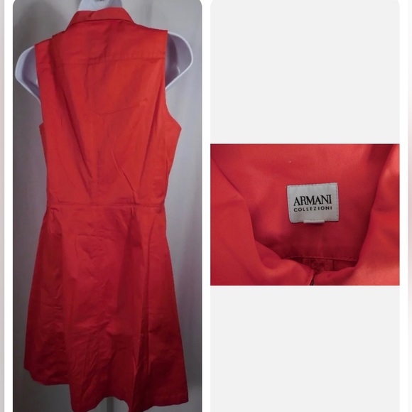 Armani collezioni red dress, classy in red hot ! - Picture 4 of 4